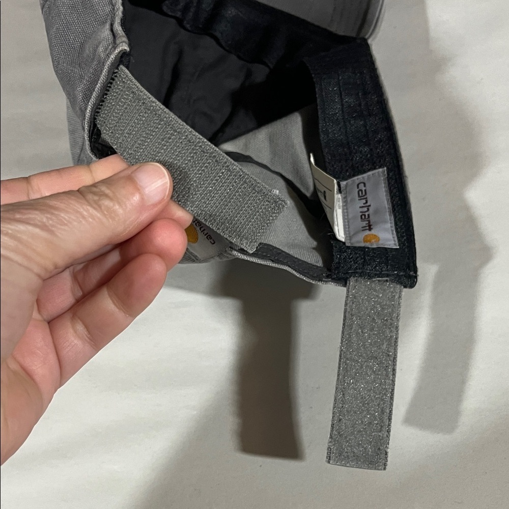 Carhartt Lot of Two Men's Gray Caps with Yellow Embroidery - Picture 5 of 15